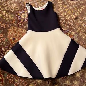 Neoprene Girls black and white party dress by Zoe Ltd. Only worn twice! Gorgeous